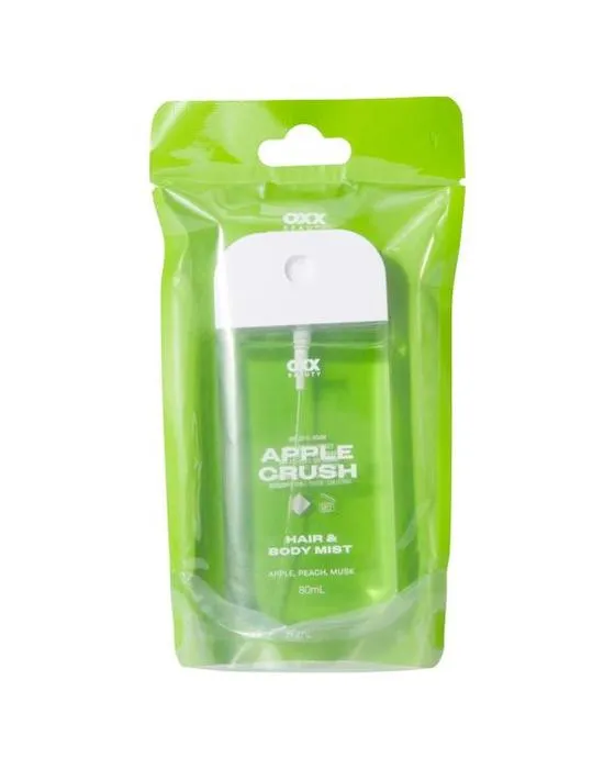 OXX Beauté Pomme Crush cheveux et corps Mist 80ml - Pomme, pêche et musc