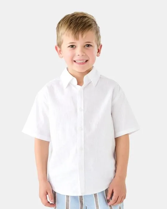 Chemise en mélange de lin