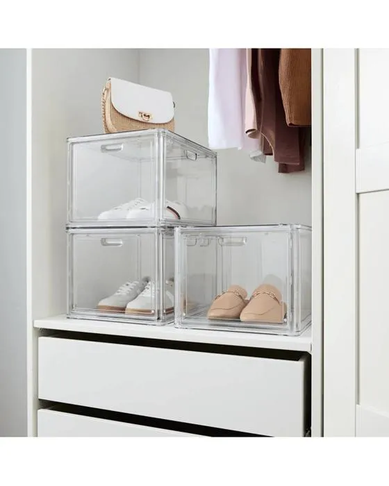 2 Grande boîte de chaussures porte