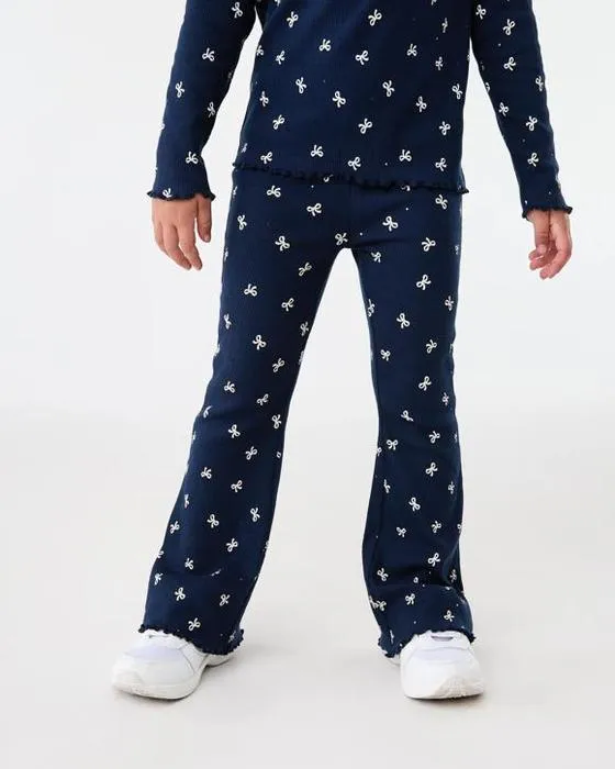 Leggings à éclats de côtes