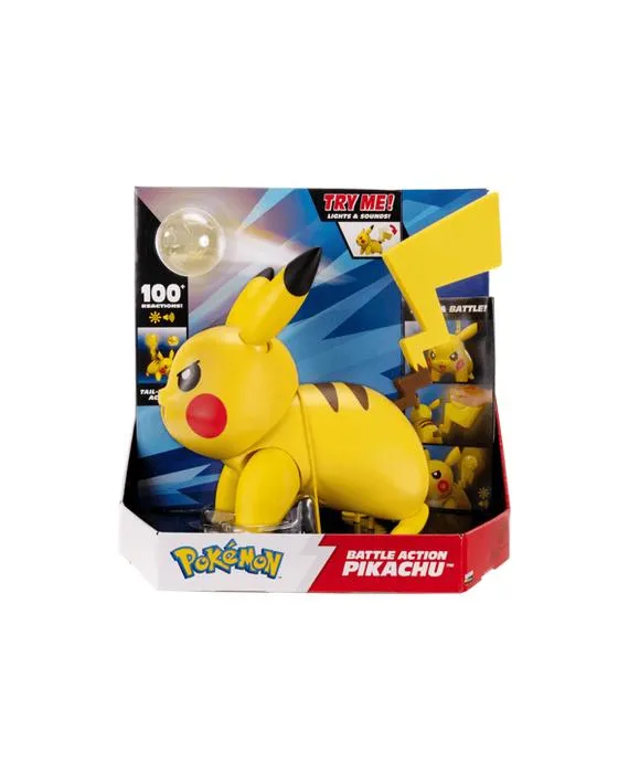 Pokemon Battle Action Interactive Pikachu