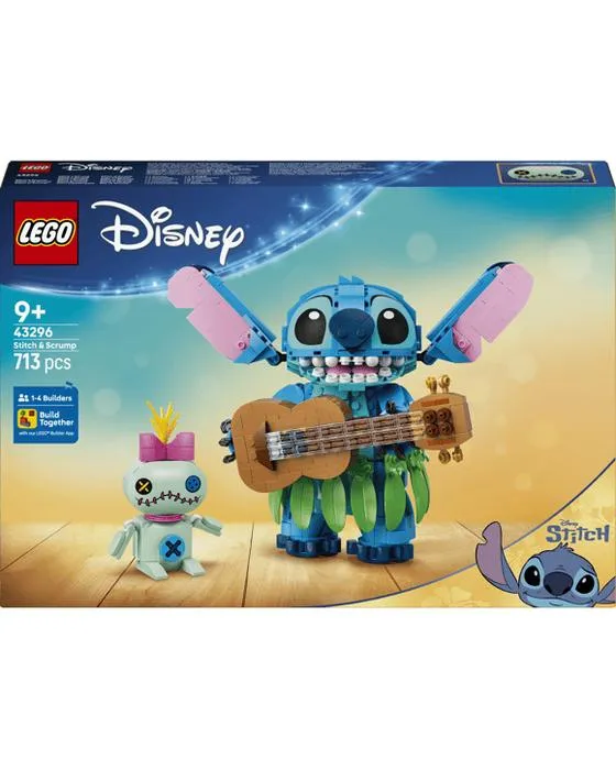 LEGO Disney Classic Stitch & Scrump 43296