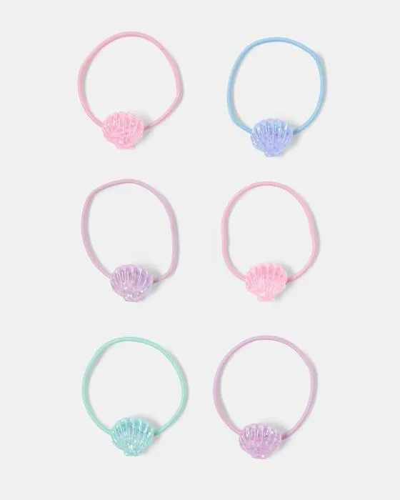6 Pack de cheveux sirène