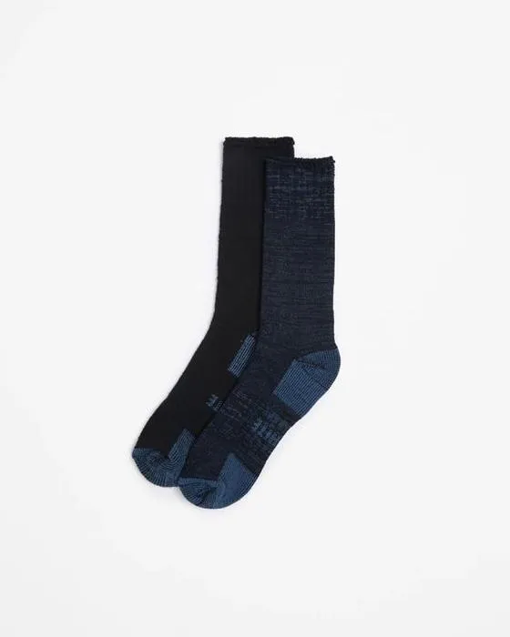 2 chaussons extérieures en bambou - Graphite