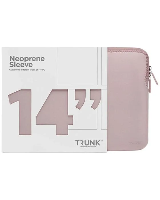 TRUNK Neoprène Manches pour ordinateur portable 14 Rose chaude