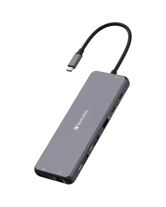 Verbatim 13-port USB-C Hub Gris