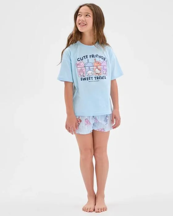 Bonjour Kitty Australien Cotton Filles plus âgées Pyjama Set