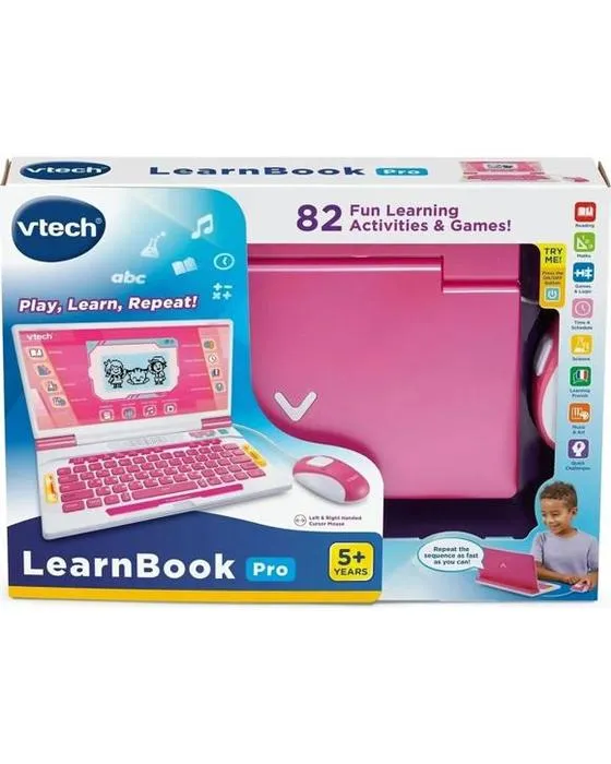 VTech Learnbook Pro Ordinateur portable - Rose