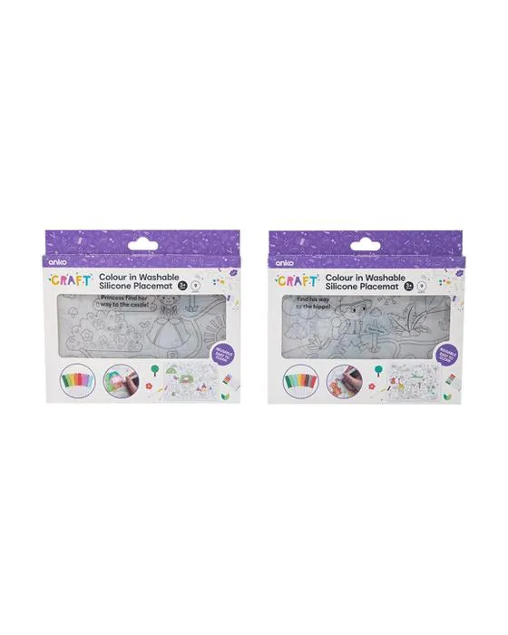 9 Pack de couleur en silicone lavable - Assortiment