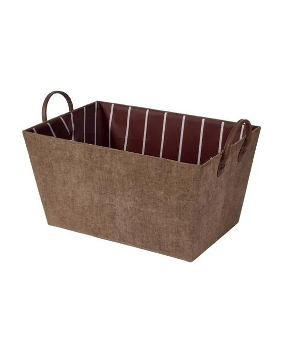 Panier Chenille en ruban adhésif - Chocolat
