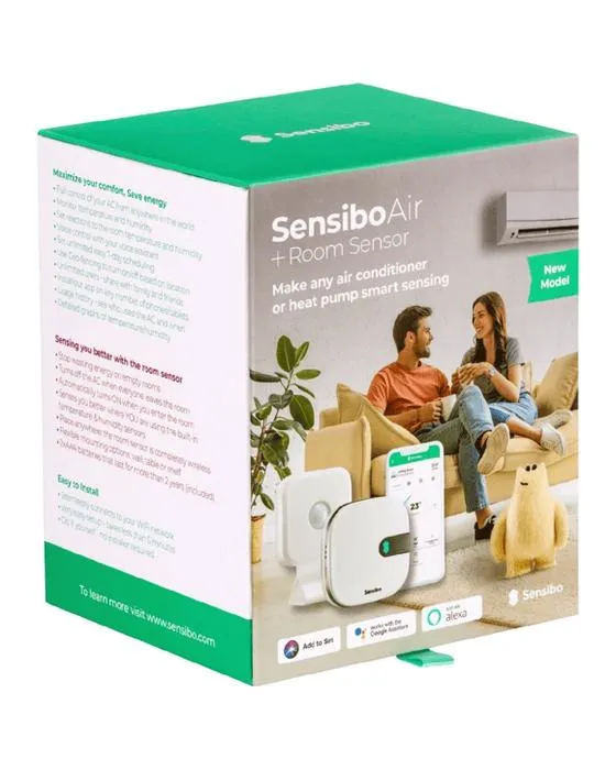 Sensibo Air + Contrôleur Wi-Fi de capteur de chambre pour AC