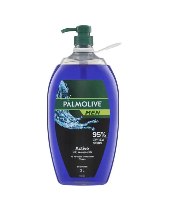 Palmolive Hommes Laver le corps actif 2L - Mer Minéraux