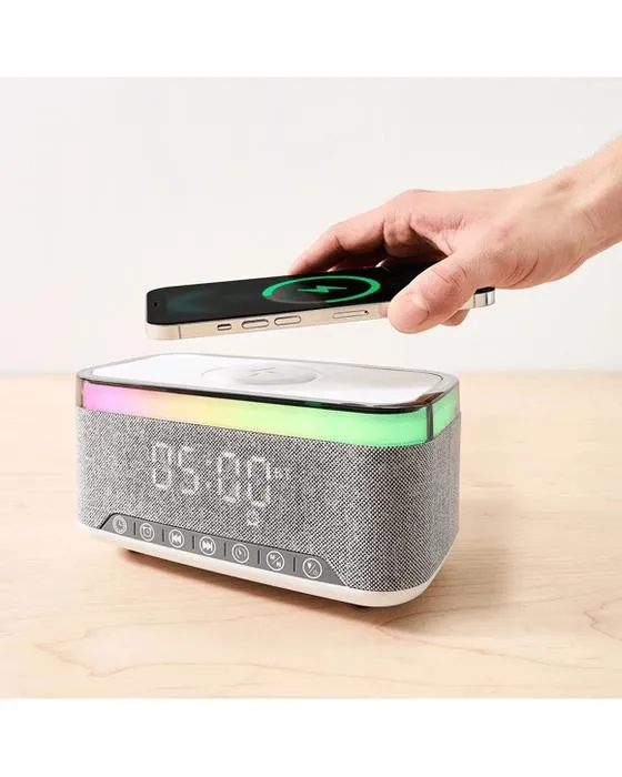 Réveil musical avec chargeur sans fil