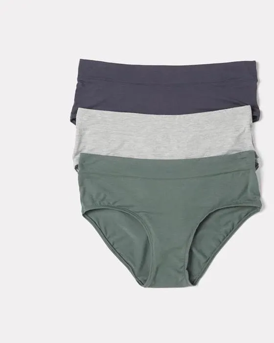 3 Pack Bamboo Blend Midi Slips