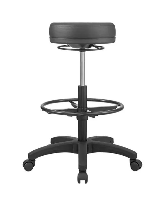 Fauteuil de transport de gaz Kasino Chaises et tabourets de visiteurs noirs