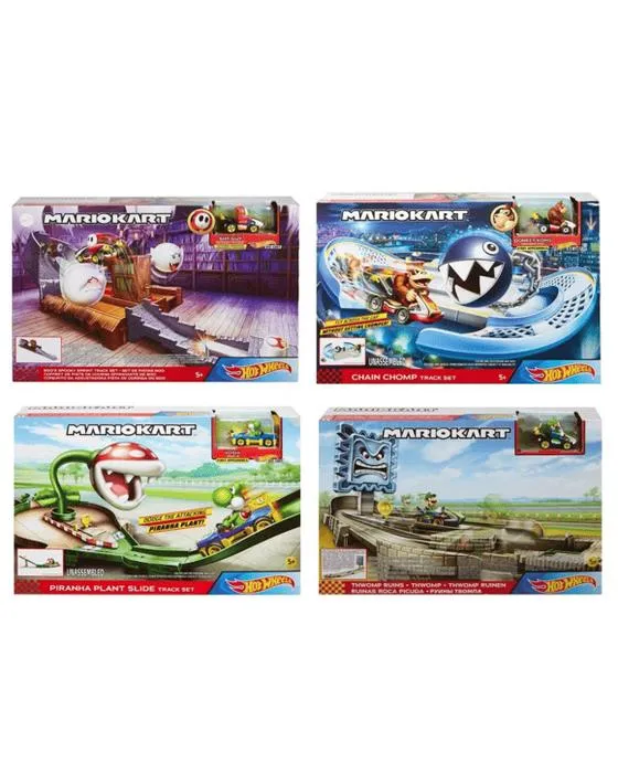 Ensemble de pistes de kart Mario Hot Wheels - Assortiment