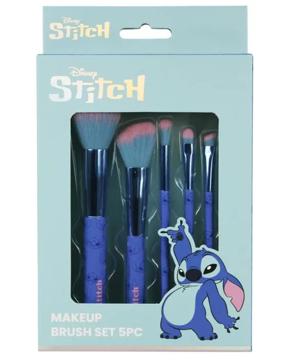 Set de brosse de maquillage 5 pièces Disney Stitch