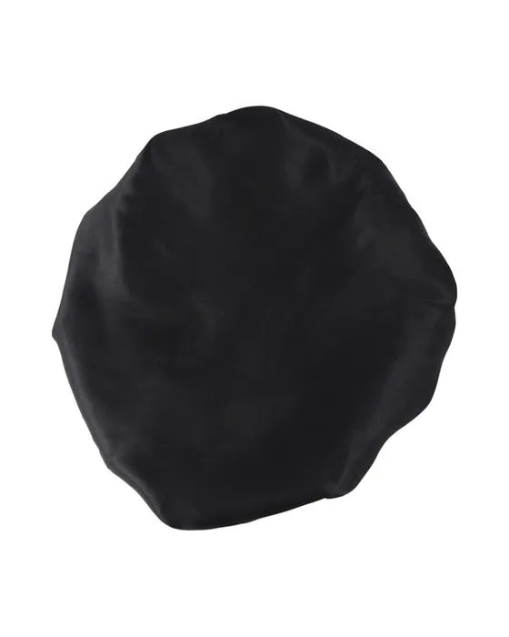 Bonnet pour cheveux OXX Haircare Satin - Noir