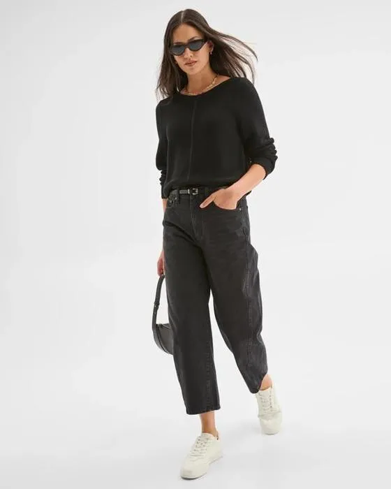 Cible Femme Australienne mélange de coton Ottoman Twist Sweater