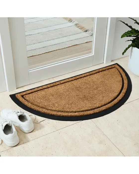 Tapis de porte semi-cercle - 99cm x 51.5cm