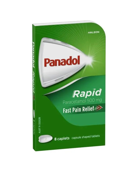 8 Pack Panadol Paracétamol rapide 500mg