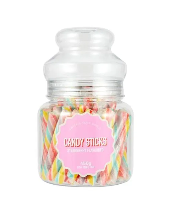 Sticks de bonbons aromatisés fraises 450g
