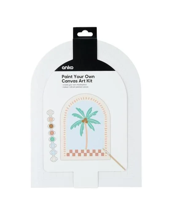 Peignez votre propre trousse d'art de toile - Palm