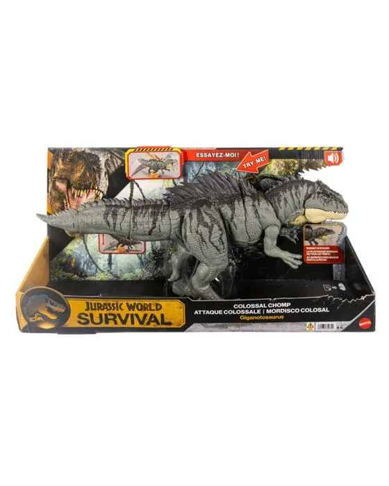 Jurassique Monde Colossal Chomp Giganotosaurus Figure