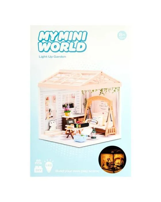 89 pièce Mon mini jeu de jardin de lumière du monde