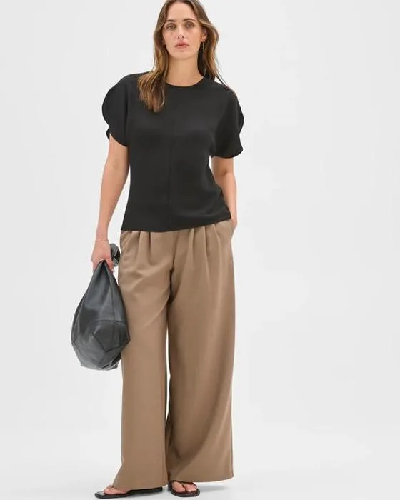 Aperçu Blouse à manches de pétale