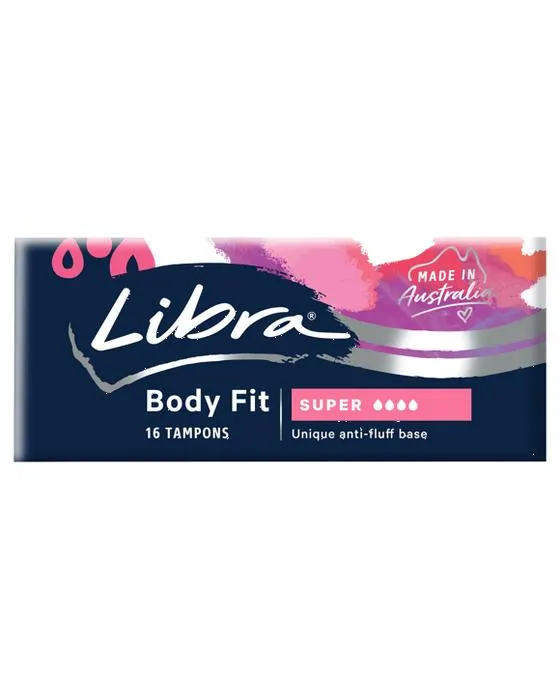 Balance 16 Pack Corps Fit Super Tampons
