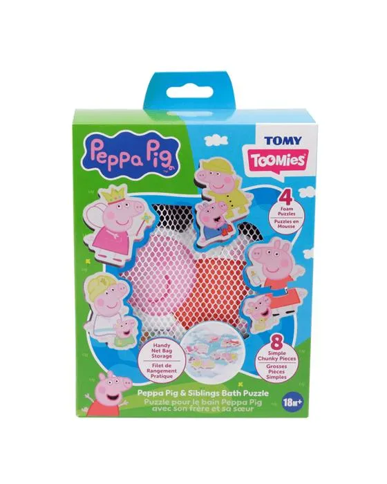 Peppa Puzzle de bain de porc - Multi