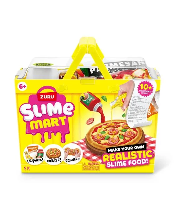 13 pièces Zuru Slime Mart Faites votre propre jeu de cuisine slime réaliste - Pizza