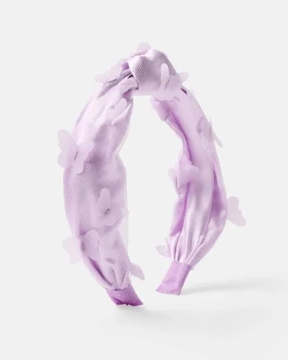 Bandeau papillon - Violet