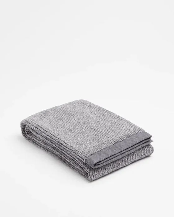 Cible Australien coton côtelé Serviette de bain - Piper Marle - Gris