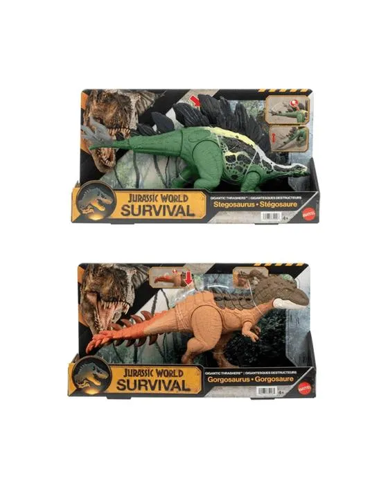 Jurassique Monde Gigantique Thrashers Dinosaur - Assortiment