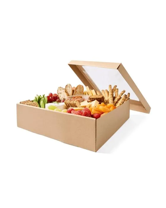 2 Pack Grandes Boîtes de Graissage Square avec Lids