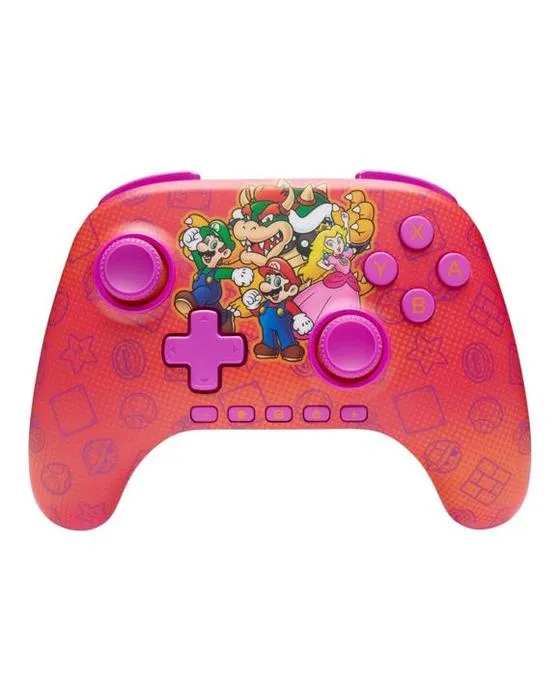 PowerA Advantage Contrôleur sans fil pour Nintendo Switch 2 - Super Mario - Mario et ses amis - Multi