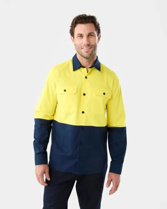 Vêtements de travail manches longues Hi-Visibilité Stretch Shirt
