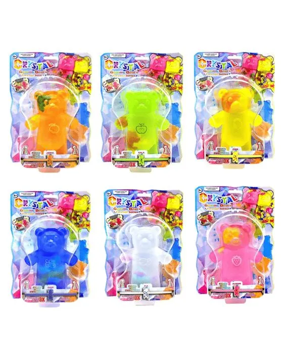 Ours gommy cristal: Série Forever - Assortiment