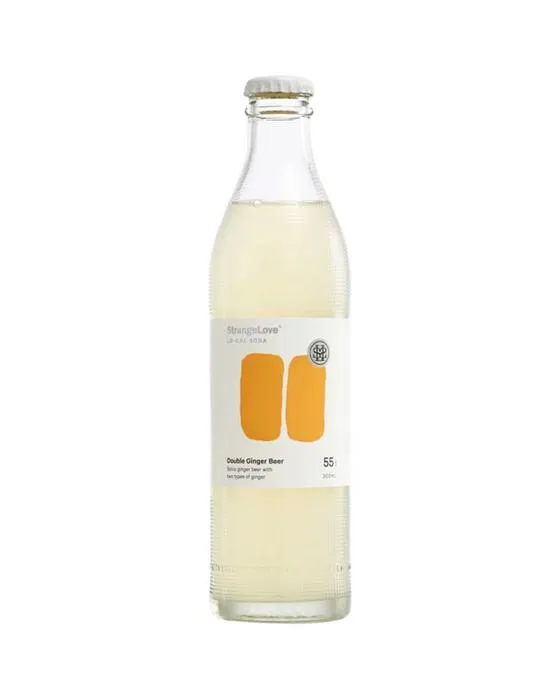 Strangelove Lo-cal Soda Ginger Beer 300ml 24 Pack