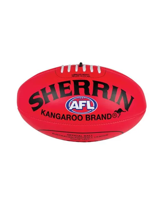 AFL Sherrin Soft Touch Junior Football - Taille 1 - Rouge