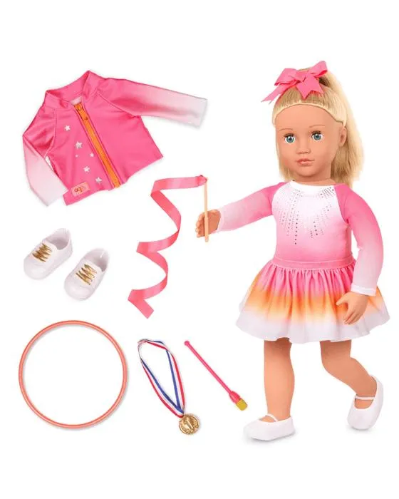 Notre génération 18in Gymnast Doll Indy - Multi