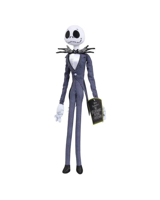 Nuit avant Noël Jack Skellington peluche jouet - gris