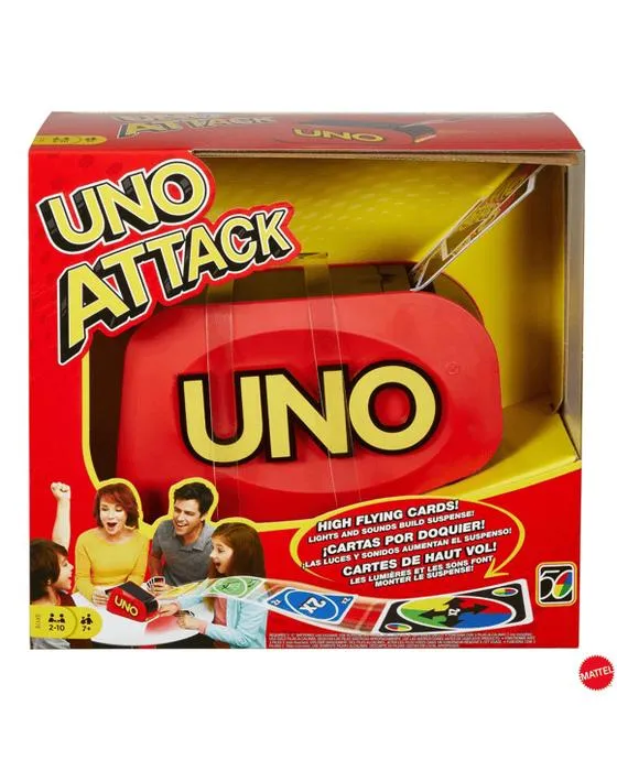 Mattel Jeux de cartes d'attaque UNO - Multi