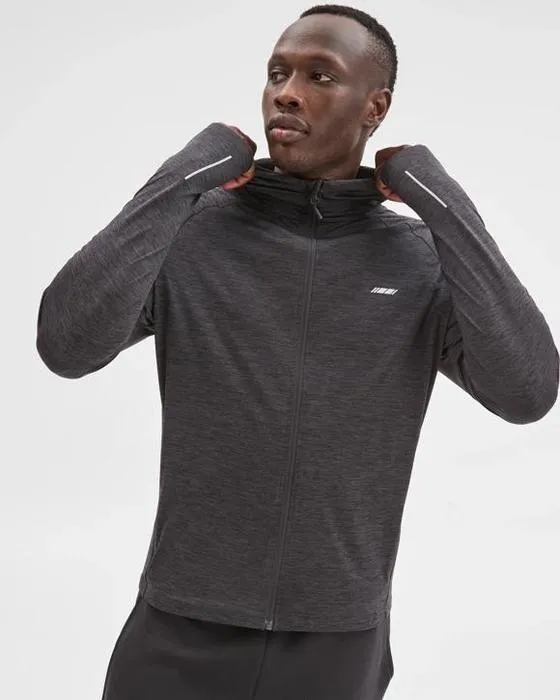 Cible active Zip panaché par Hoodie
