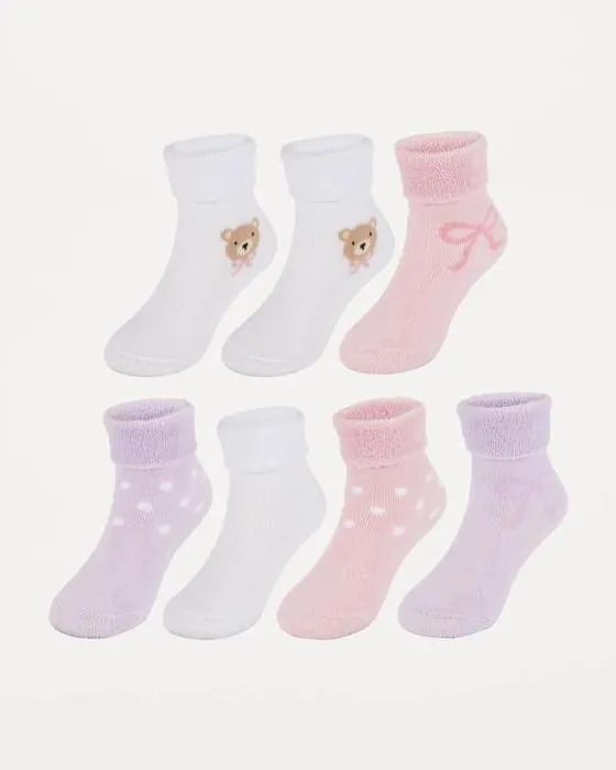 7 packs de coton chaussons Terry