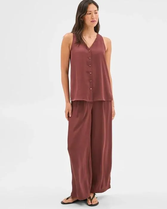 Top de détails de la veste sans manches - Aperçu