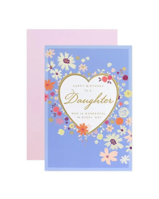 Connexions de la carte d'anniversaire Hallmark pour fille - Merveilleux dans tous les sens