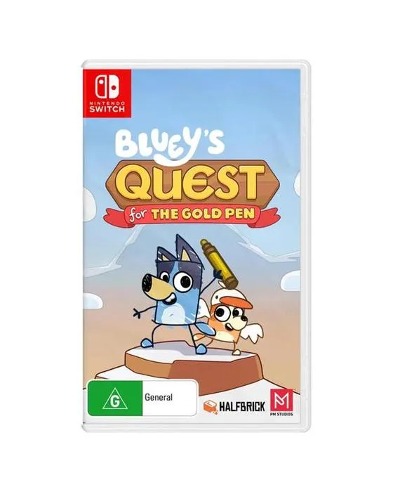 Bluey's Quest pour le stylo en or - Commutateur